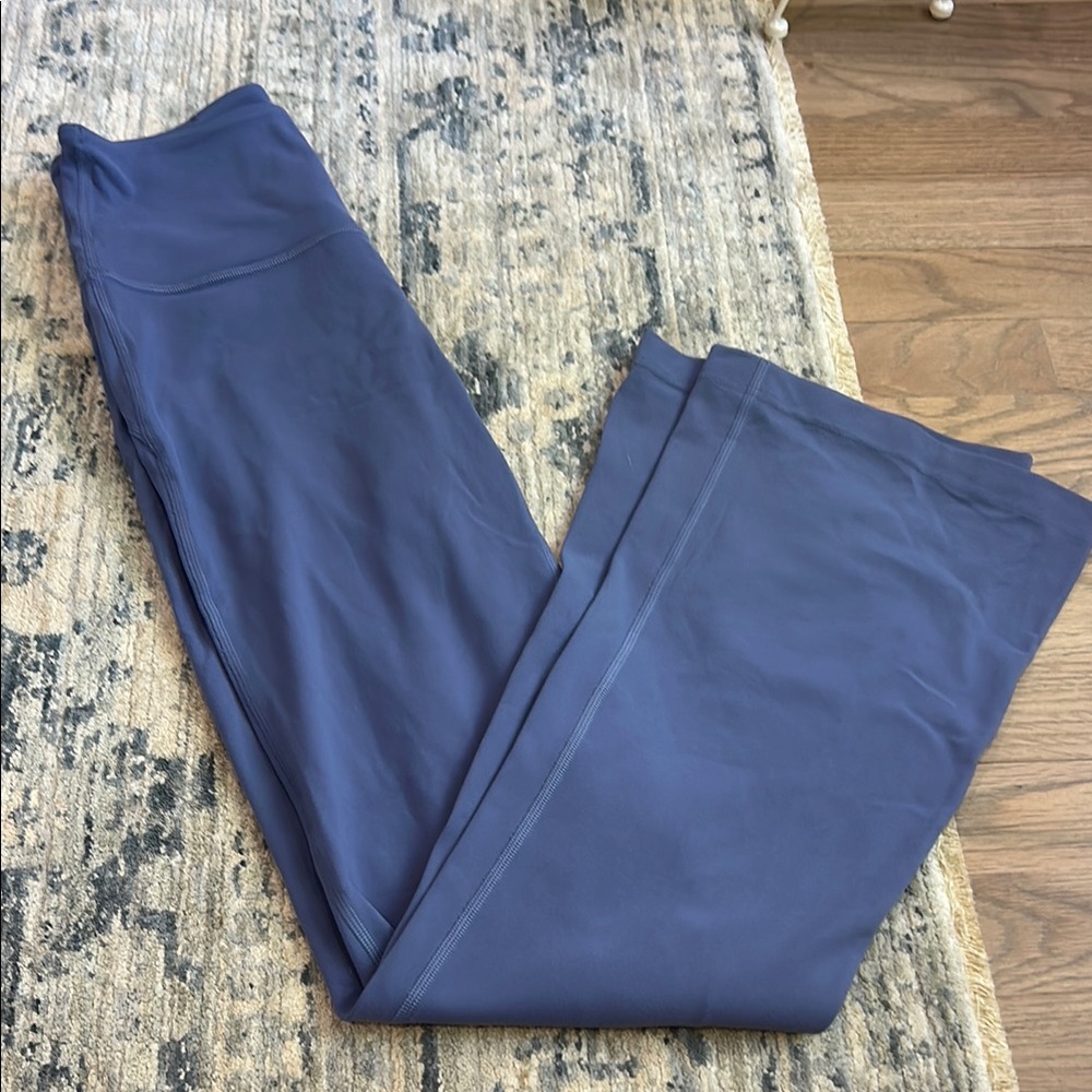 lululemon athletica Blue flare leggings